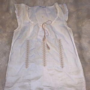 Calypso embroidered top